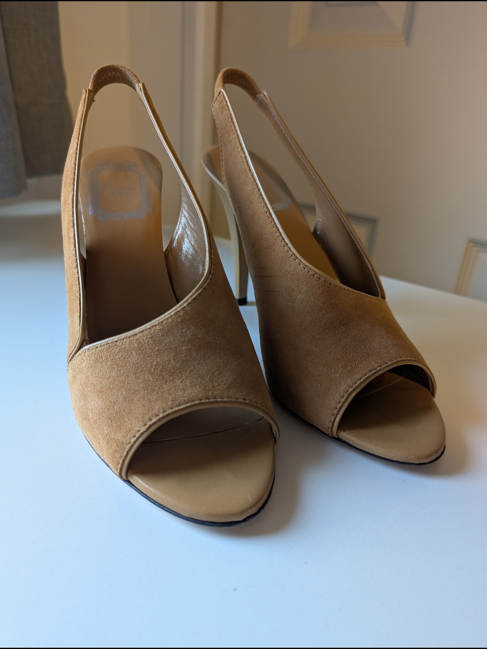 Dior Beige Tango Sandals, Sz. 36.5 / Sz. 6.5